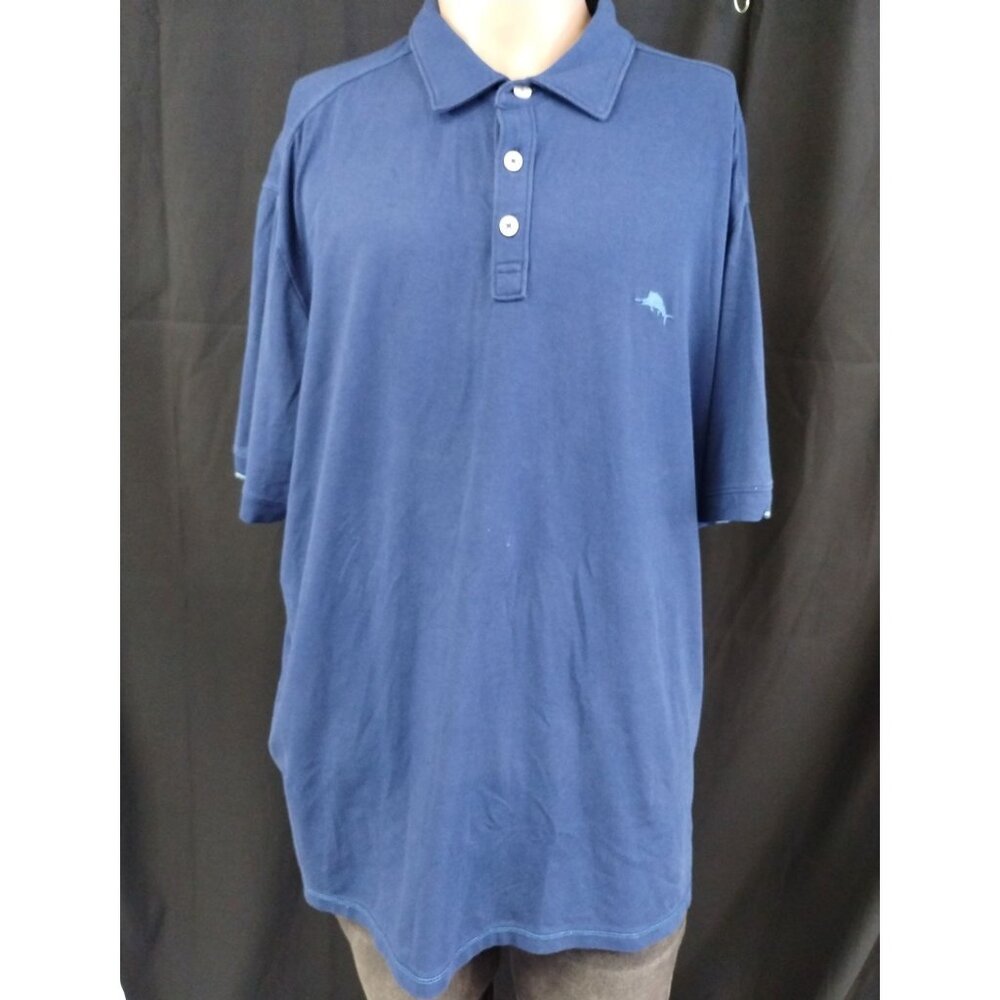 Tommy Bahama Men's Blue Shirt/Polo/Short Sleeve SzXL SKU3385